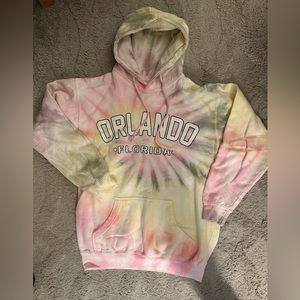 Exist Brand, Tie-Dye Orlando Sweatshirt, Size Small.
